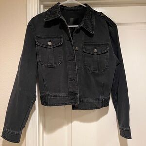 BBJ Los Angeles Black Denim Jacket